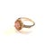 Art Deco Bochic "Orient" Vintage Pink Tourmaline & Topaz Vintage Cluster Ring 18K & Silver For Sale - Image 3 of 18