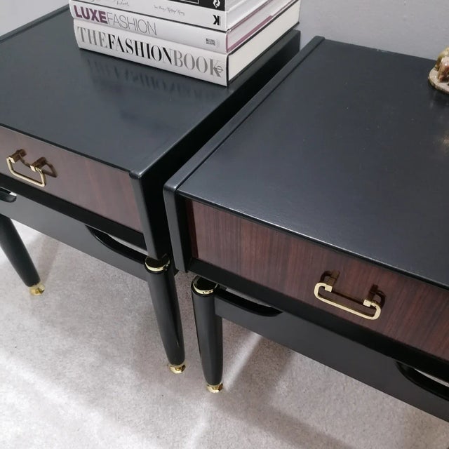 Mid-Century Librenza Bedside Tables by E Gomme for G-Plan, 1950, Set of 2 For Sale - Image 4 of 6