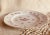 French Porcelain Large Round Serving Platter , Circa 1820 — Rose Floral For Sale - Image 9 of 12