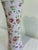 Vintage Godinger Antique Reflections Pink Rose Porcelain Vase With Heart Pierced Rim For Sale - Image 9 of 10