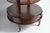 Brown Louis XVI Style Three Tier Bouillotte Drinks Table, Marble Top For Sale - Image 8 of 12