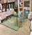 Glass Attributed to Curtis Jeré Trefoil Dining Table With Glass Top For Sale - Image 7 of 7