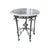 Late 20th Century Antique French Louis XIV Style Bronze & Marble Round End Table For Sale - Image 5 of 8