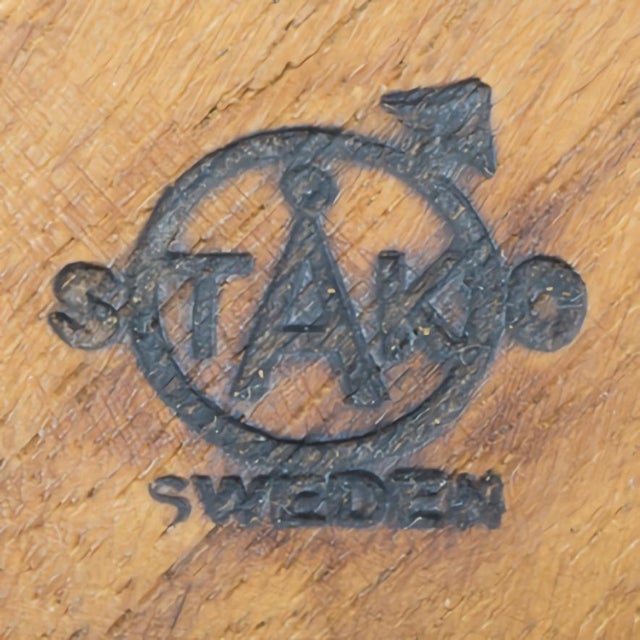 Wood Mid-Century Sculptural Teak and Brass Lidded Bowl from Ståko, Sweden, 1950s-1960s For Sale - Image 7 of 8