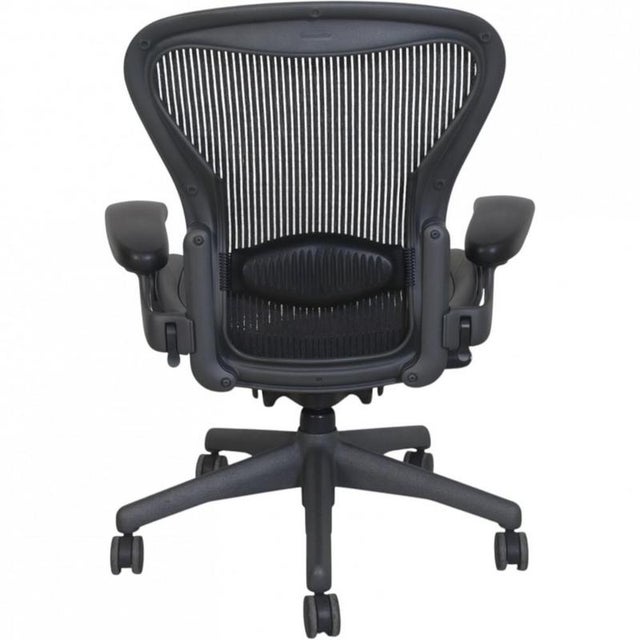 Black Aaron Office Chair by Herman Miller For Sale - Image 9 of 12