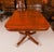 Wood Vintage Regency Revival Twin Pillar Flame Mahogany Dining Table For Sale - Image 7 of 16