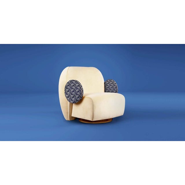 La Voix Armchair by Malabar For Sale - Image 14 of 18