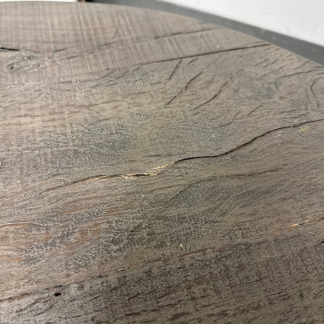 Restoration Hardware Sphere Round Coffee Table For Sale - Image 10 of 12