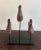 Folk Art Vintage Child Shoe Forms by Melissa Levinson, Iron Base, 1900-1909 For Sale - Image 3 of 9