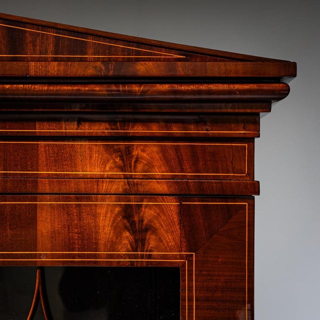 Antique Biedermeier Bookcase, Germany, 1820 For Sale - Image 6 of 10