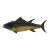 Carved and Painted Tuna Fish Carving For Sale