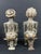 Pair of African Tribal Art Benin Bronze Royal Statue For Sale - Image 11 of 11
