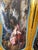Late 20thC French Louis XVI Gold Beech Room Divider Screen - 3 Panels For Sale - Image 10 of 18