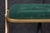 Mid 20th Century A. Fritz + Co Mid Century Gold Frame & Green Velvet Metal Folding Chairs Modern For Sale - Image 10 of 16