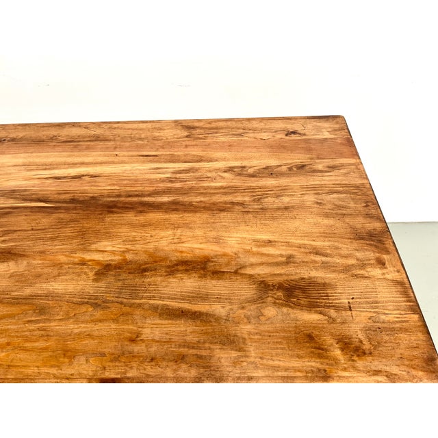 Modern Table in Pine, 1970s For Sale - Image 11 of 18