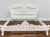 French Rococo Solid Mahogany King Bed Frame For Sale - Image 9 of 9