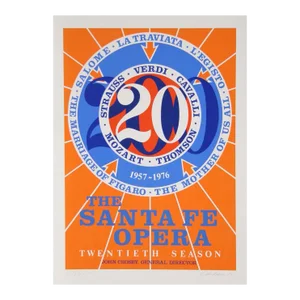 Robert Indiana, the Santa Fe Opera, Serigraph