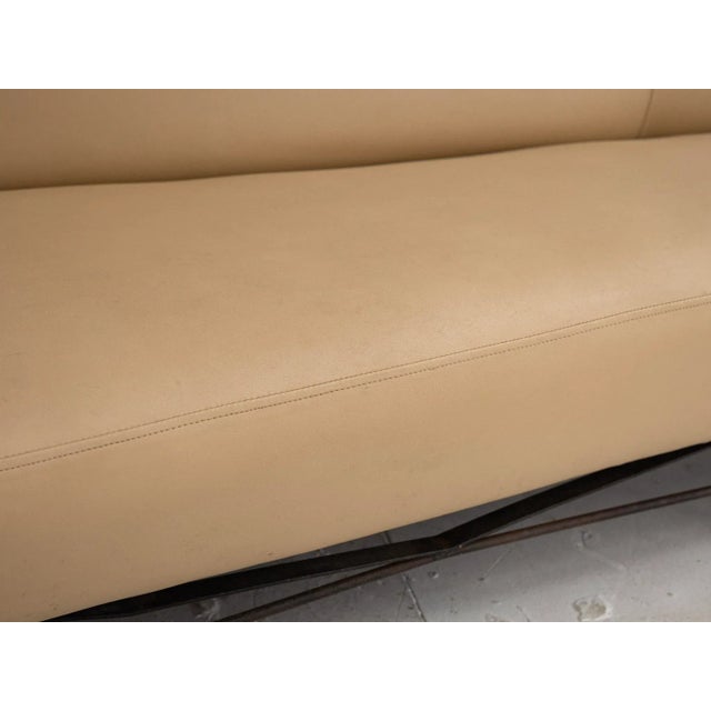 Mid Century Gothic Style French Chaise Sofa For Sale - Image 9 of 13
