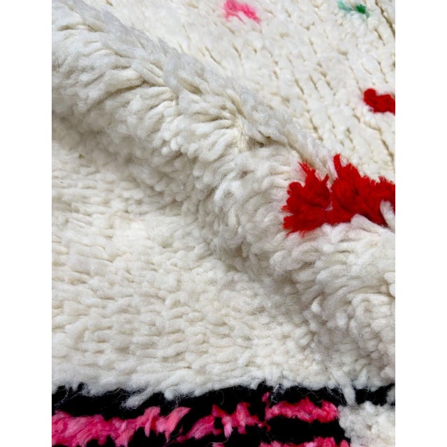 Moroccan Neon Azilal Rug - 9.8 X 6.2 Ft For Sale - Image 4 of 8