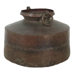 Massive Antique Copper Cooking Pot, India Circa 1880