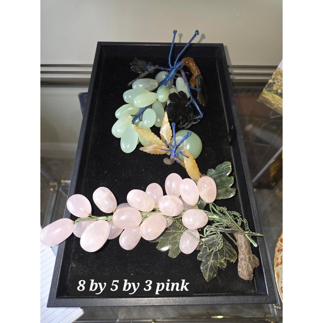 1980s Asian Stone Fruit Collection Group of Three For Sale - Image 5 of 13