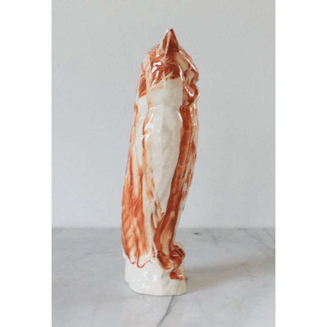 Sculpture Materials Vintage Black Hills Clay Pottery Owl For Sale - Image 7 of 10