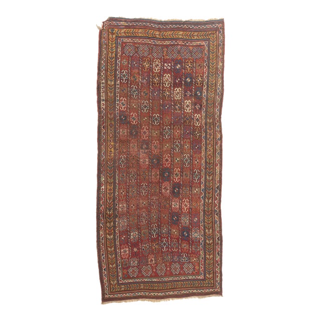 Antique Afghan Bashir Rug, 05'07 X 12'06 For Sale