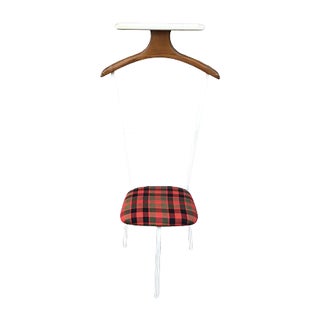 Valet Stand with Seat, 1950s For Sale