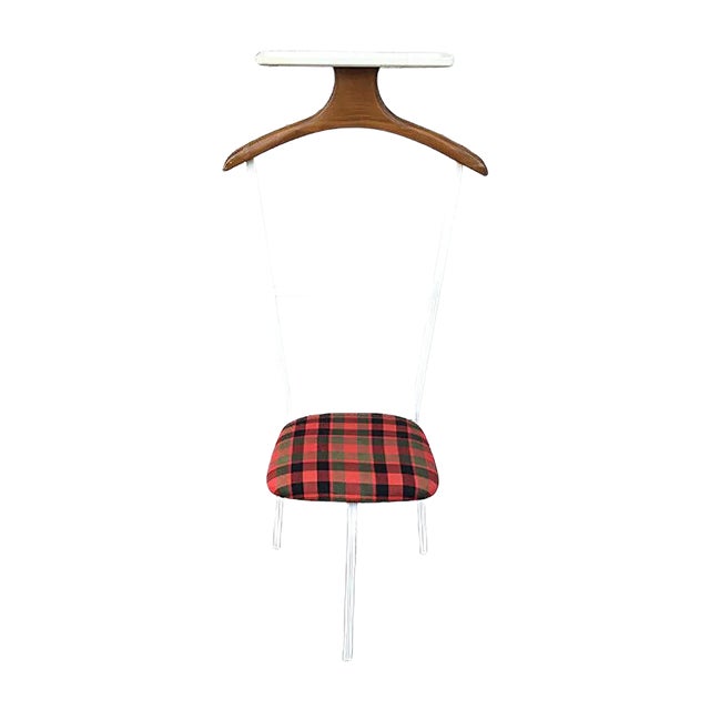 Valet Stand with Seat, 1950s For Sale