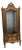 Baroque Style Illuminated Gilded Display Cabinet For Sale
