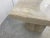 Mid-Century Modern Vintage Travertine Coffee Table, 1970s For Sale - Image 3 of 10