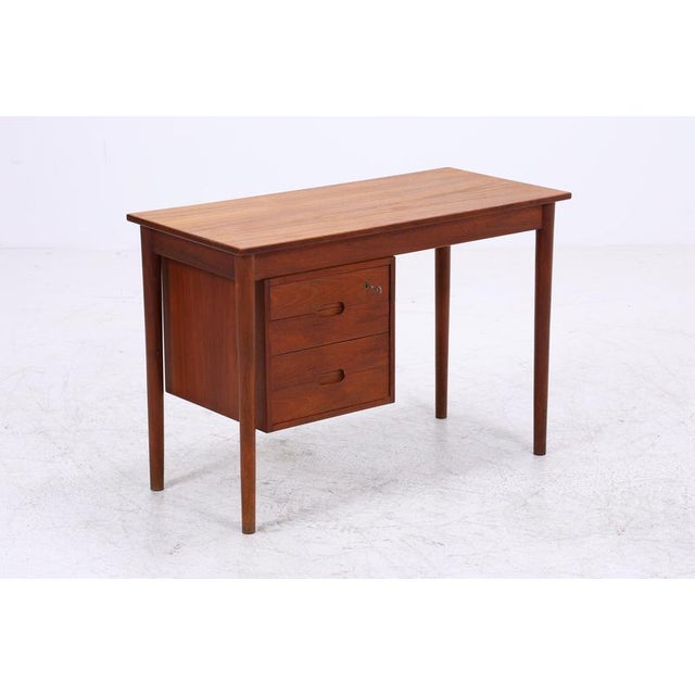 Vintage Danish Teak Desk For Sale - Image 14 of 16