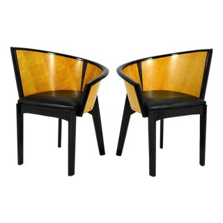 Paul Haigh Sinistra Chairs by Bernhardt For Sale