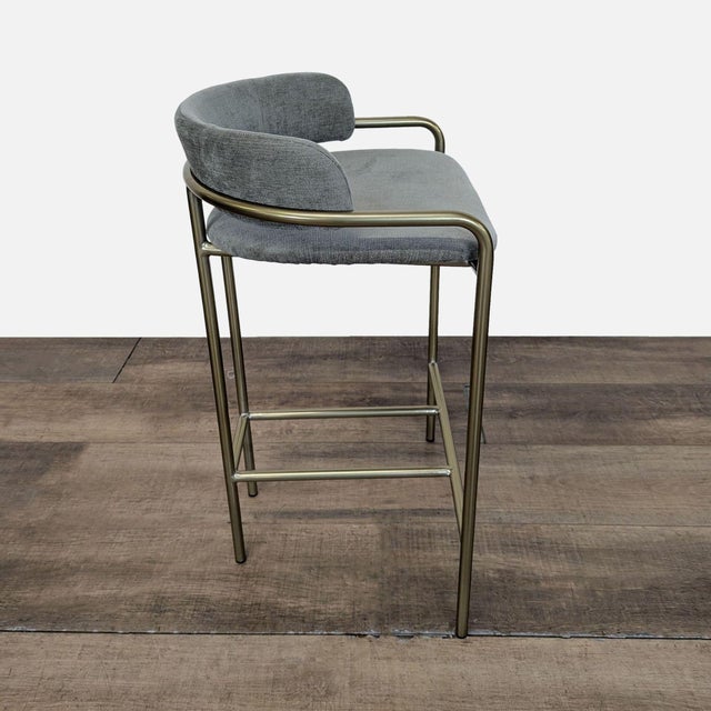 Modern West Elm Lenox Counter Stool For Sale - Image 3 of 6