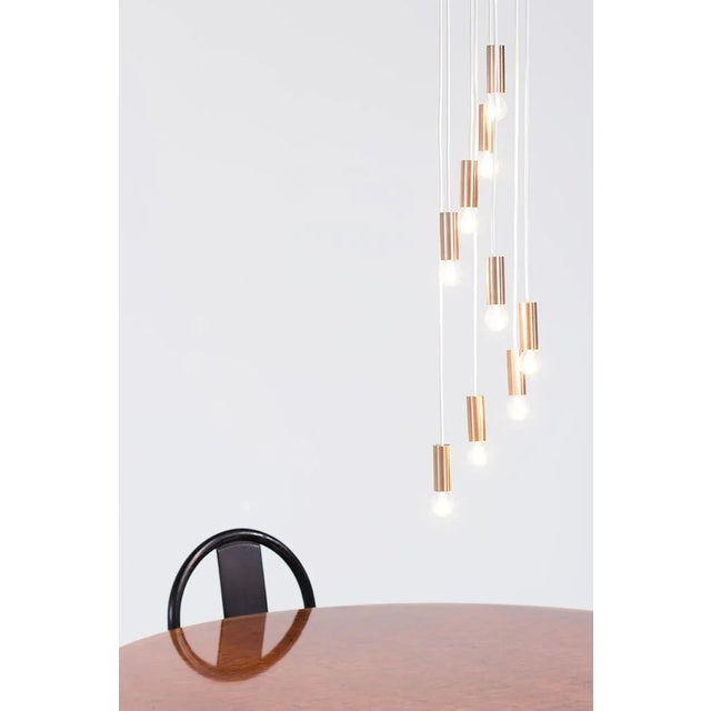 Copper Colored Cascading Light from Raak Amsterdam For Sale - Image 4 of 9