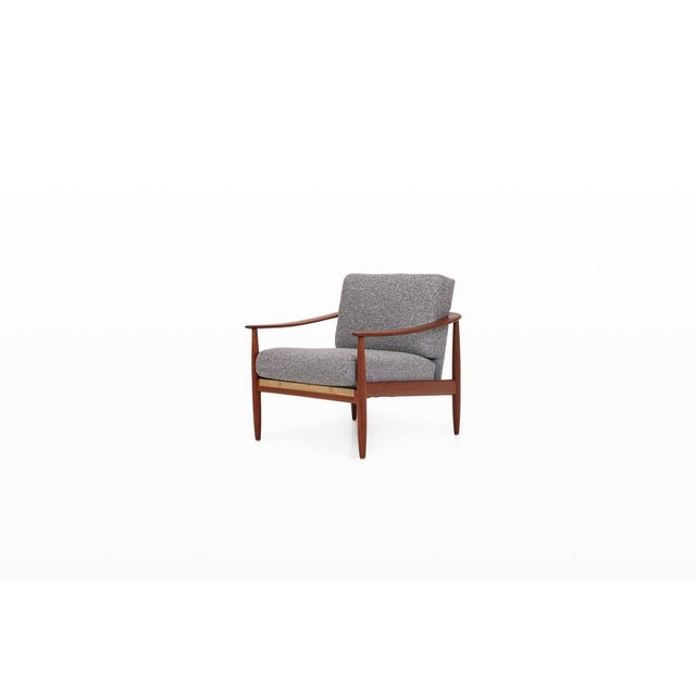Teak Easy Chair attributed to Carl Straub, 1960s For Sale - Image 10 of 10