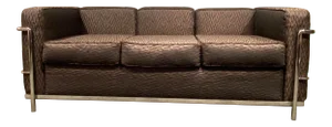 1990s Vintage Custom Le Corbusier- Lc3 Sofa