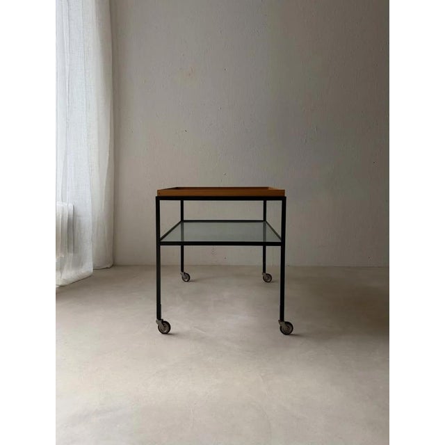 Serving Trolley by Herbert Hirche, 1950s For Sale - Image 9 of 13