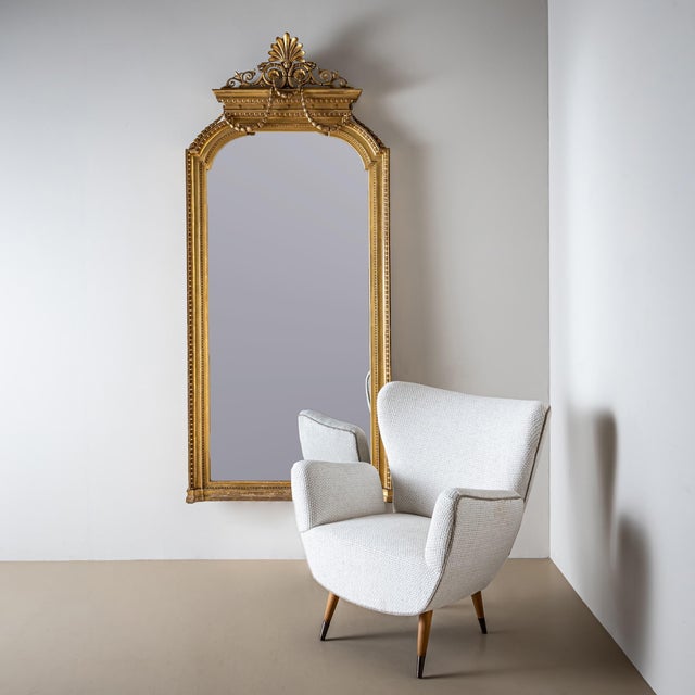 Late 20th Century Wall Mirror in Louis XVI Style For Sale - Image 10 of 18