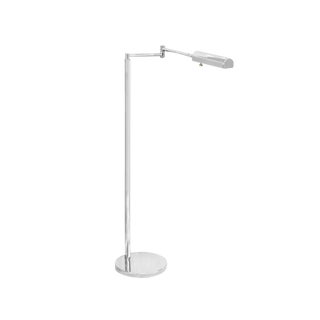 Koch & Lowy Chrome Floor Lamp For Sale