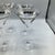 Platinum Dot Banded Martini Glasses by the Cellar of New York - Set of 5 For Sale - Image 11 of 12