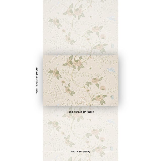 Inspired by a mid-20th-century document in our archive, Tole Bird Wallpaper is an opulent floral that evokes the tradition...