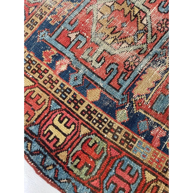 Boxed Tri-Medallion Antique Persian Northwest Karaja Rug - 3.1 X 4.2 ...