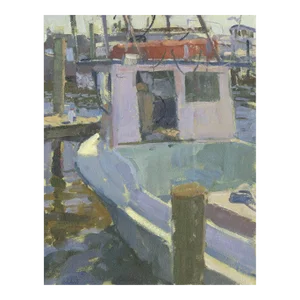 "Afternoon at Cortez" Original Oil Painting by Matteo Caloiaro