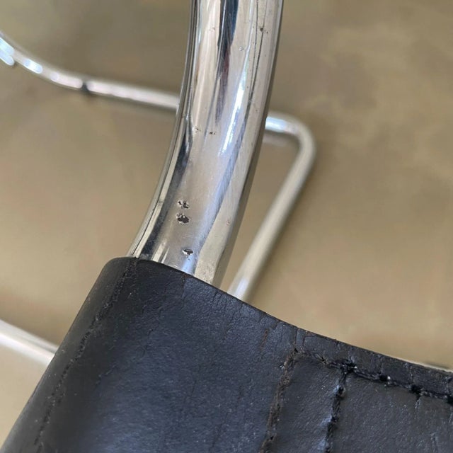 Set of Mr20 Cantilever Chairs by Ludwig Mies Van Der Rohe for Fasem, 1970s For Sale - Image 11 of 13