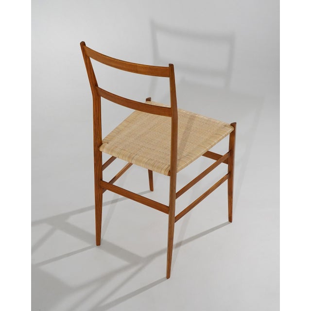 Wood Superleggera Dining Chairs by Gio Ponti for Cassina, 1970s, Set of 6 For Sale - Image 7 of 17