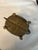 Chinese Chinese Brown Metal Turtle With Open Shell For Sale - Image 3 of 5