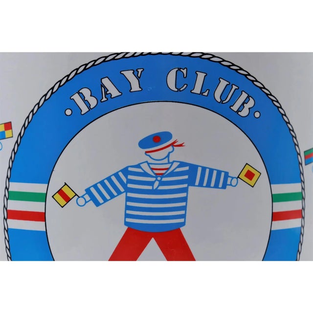 “Bay Club Marina” Ice Bucket For Sale - Image 4 of 5