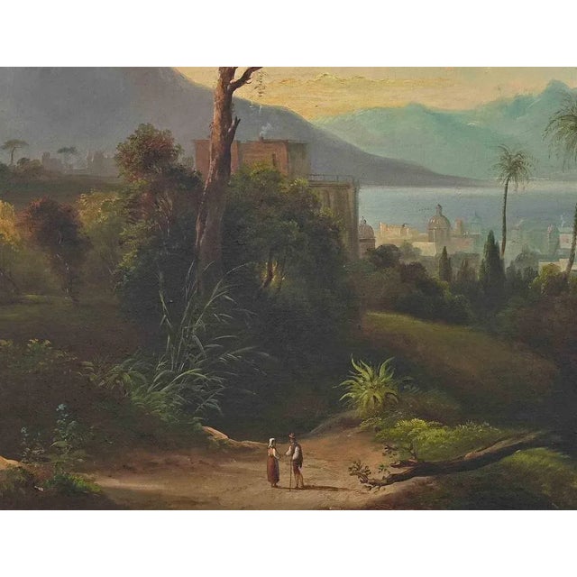 View of the Gulf of Naples from Capodimonte is an oil on canvas realized by a follower of Camillo De Vito. The Gulf of...