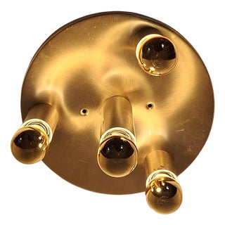 Vintage Minimalist Ceiling Lamp by Huthman Lighting, 1980s For Sale